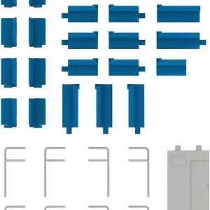 Plum Unpainted 1/80 Interior Kit: PP199 Semi-Cross A Blue