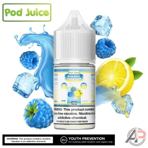 Pod Juice Blue Razz Lemonade Salt Nicotine 30mL
