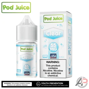 Pod Juice Clear Salt Nicotine 30mL