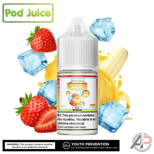 Pod Juice Strawberry Banana Freeze Salt Nicotine 30mL