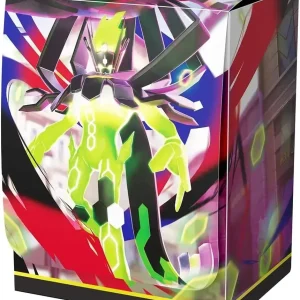 Pokemon Card Game Deck Case Mega Zygarde 90-Card Holder Green