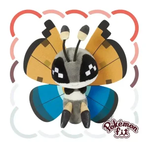Pokemon Center Vivillon Taiga Pattern Plush Toy - 6 Collectible Pokemon Fit