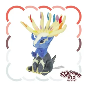 Pokemon Fit Xerneas Stuffed Animal - Legendary Pokemon Figure