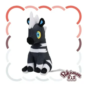 Pokemon Fit Zebra Chimchar Plush Doll 522 Figure - Sturdy Shape