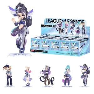 Pop Mart League of Legends K/DA Series Assorted Box 5 PVC Figures