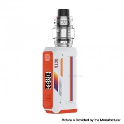 [Ships from Bonded Warehouse] Authentic Vaporesso Armour OCTA 220W Box Mod Kit with iTank T - Aero White, 5~220W, 2 x 18650, 6ml