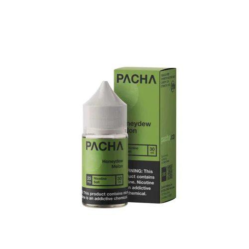 Pacha Salts Honeydew Melon Synthetic Nicotine E-Juice 30ml - Image 2