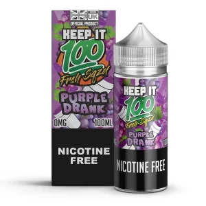 Keep It 100 Purple Drank 100ml Shortfill