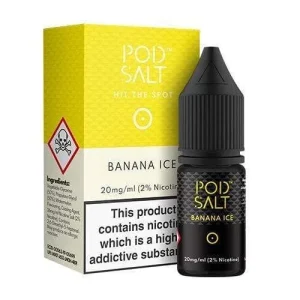 Pod Salt Banana Ice 10ml Nic Salt