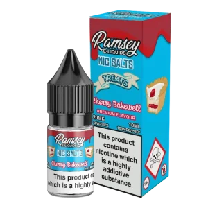 Ramsey E-Liquids Treats Cherry Bakewell Nic Salt 10ml