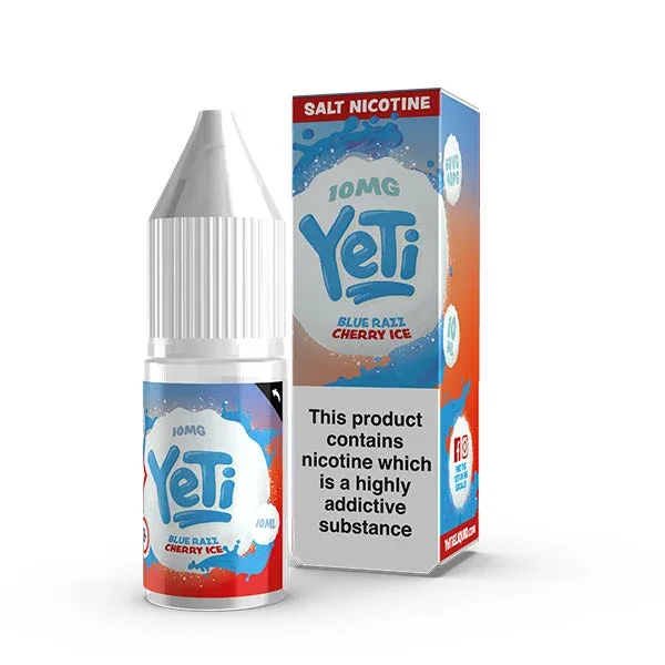 Yeti Blue Razz Cherry Ice 10ml Nic Salt