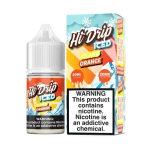 Hi-Drip Salts Iced Island Orange 30ml Nic Salt Vape Juice