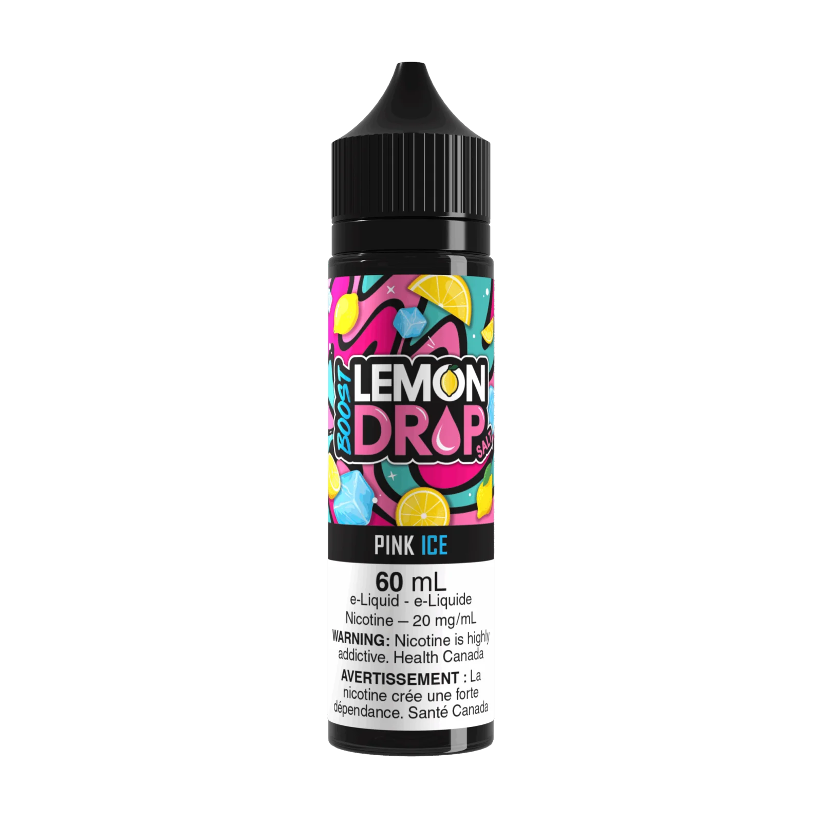 Pink Ice – Lemon Drop Boost SALT – 60ML