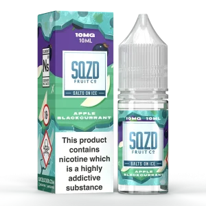 SQZD On Ice Apple Blackcurrant 10ml Nic Salt