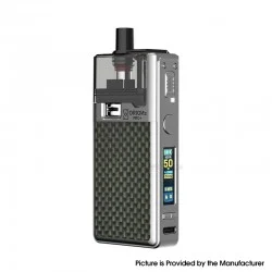 [Ships from Bonded Warehouse] Authentic LVE Orion II Pro Plus 50W Pod Mod Kit - Silver Textured Carbon, Limited Cartridge + RBA