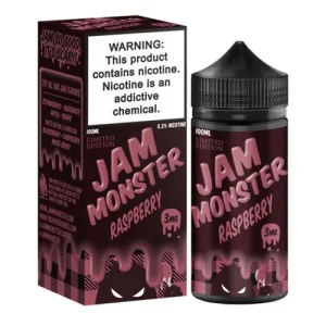 Raspberry by Jam Monster 100ml - Ejuice Store