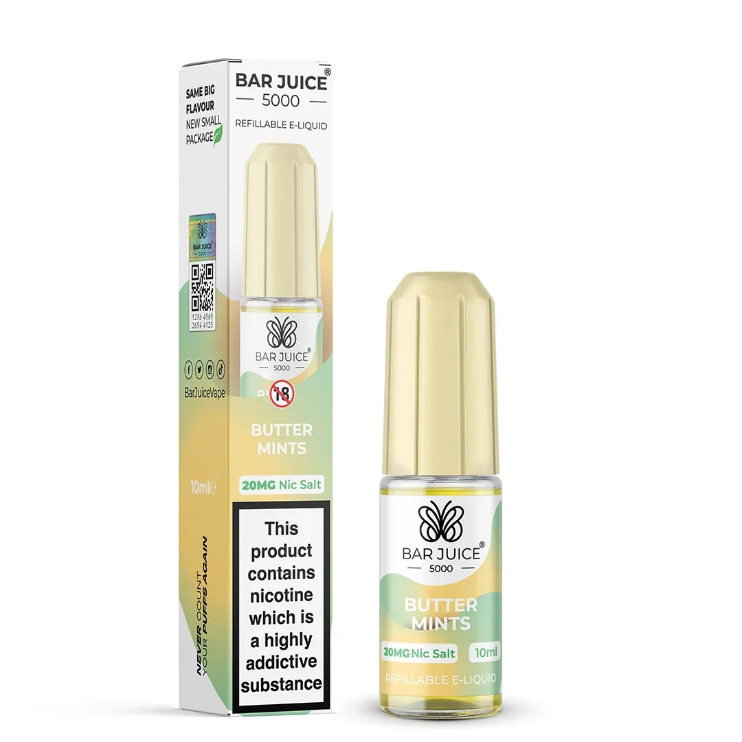 Bar Juice 5000 Butter Mints 10ml Nic Salt