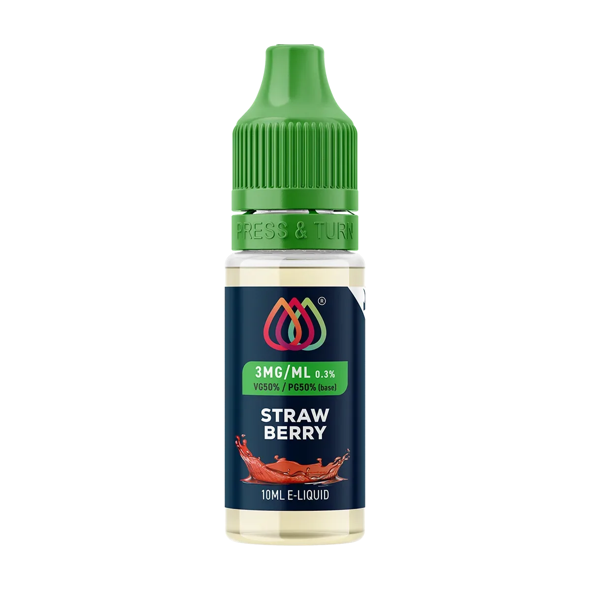 Strawberry E-Liquid by Aquavape - 10ml