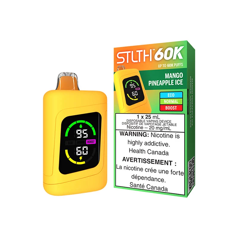 Mango Pineapple Ice STLTH 60K – Disposable Vape