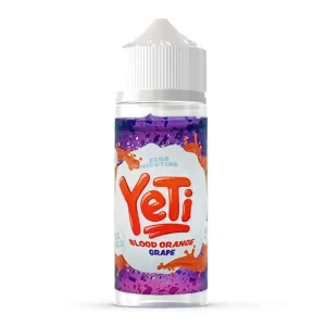 Yeti Ice Cold Blood Orange Grape 100ml Shortfill