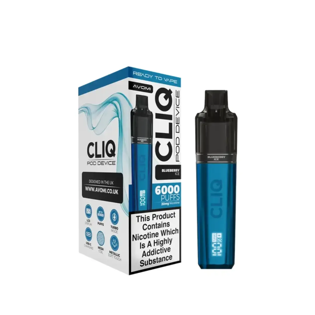 Avomi Cliq 6K Prefilled Pod Vape Kit - Image 2