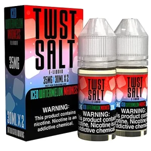 Iced Watermelon Madness by Twist Salt 60ml (2x30ml) - Ejuice Store