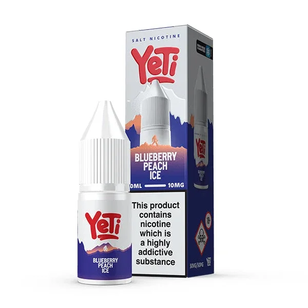 Yeti Summit Series Blueberry Peach Ice 10ml Nic Salt - Image 2