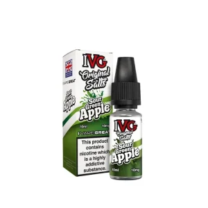 IVG Original Salts Sour Green Apple 10ml Nic Salt