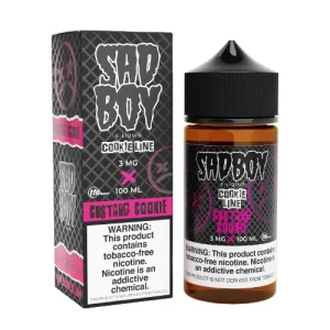 Sadyboy E-Liquid Custard Cookie 100ml Vape Juice