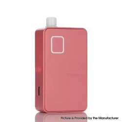 Authentic Veepon Kuka Pro AIO DNA60 60W Boro Box Mod Kit - Pink, 1~60W, 1 x 18650, 0.3 / 0.6ohm, 5ml, KUKA Boro RBA, DNA60 Chip