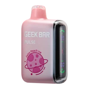 Juicy Peach Ice Geek Bar Pulse