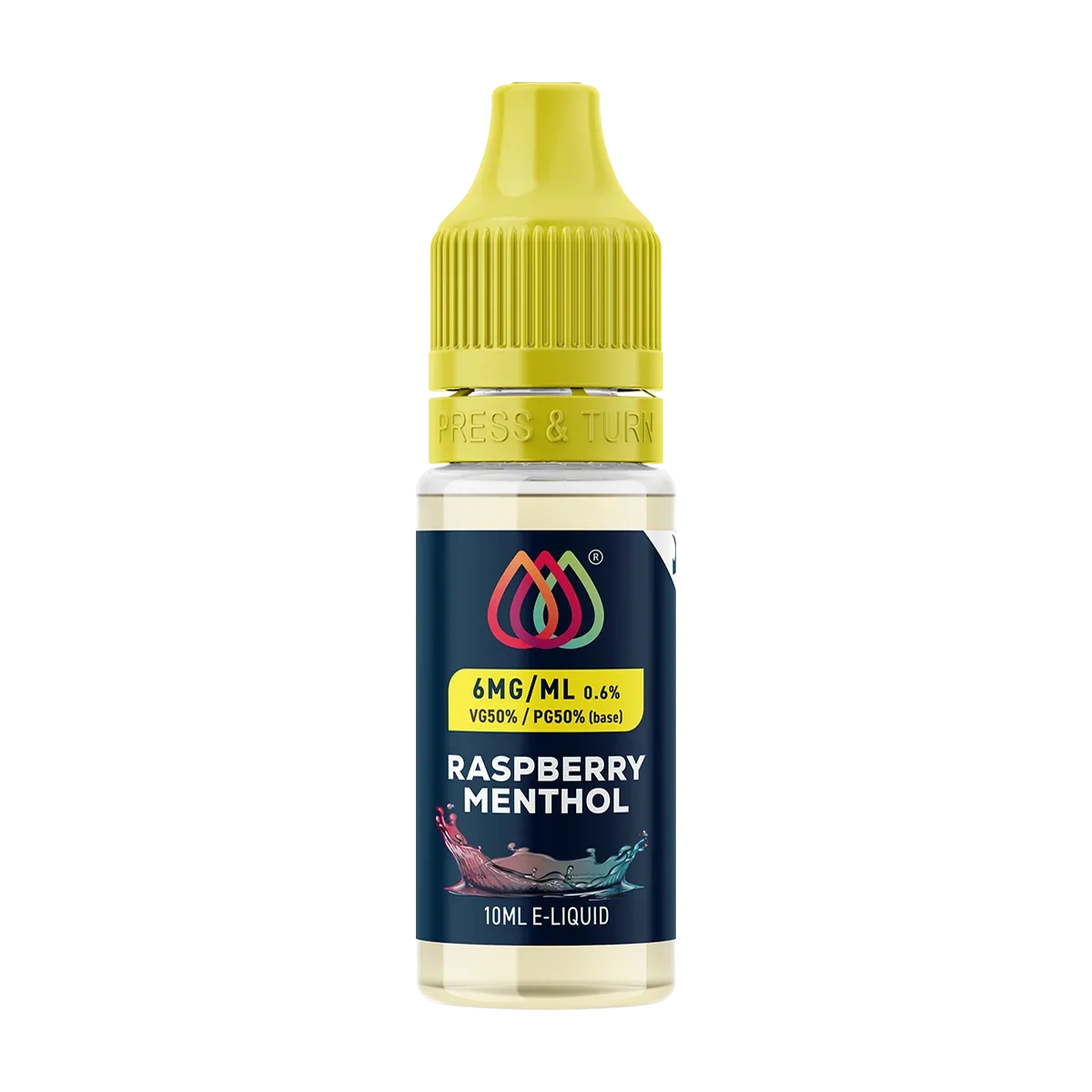 Raspberry Menthol E-Liquid by Aquavape - 10ml - Image 2