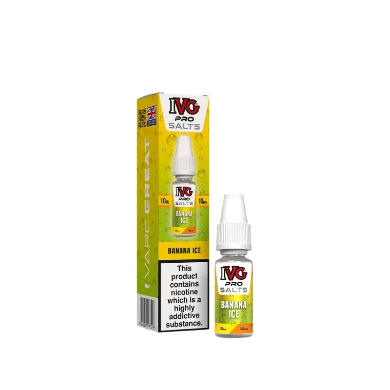 IVG Pro Salts Banana Ice 10ml Nic Salt