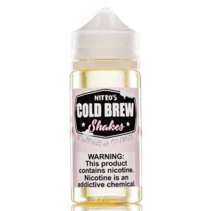 Nitro's Cold Brew Strawberri and Cream 100ml Shortfill (Dated 04/2021)