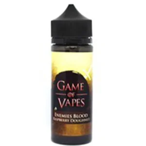 Game Of Vapes Enemies Blood Raspberry Doughnut 100ml Shortfill (Dated 07/2021)