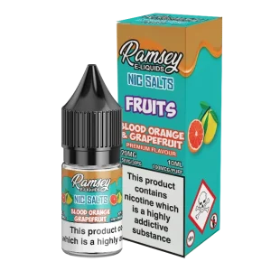 Ramsey E-Liquids Fruits Blood Orange Grapefruit Nic Salt 10ml