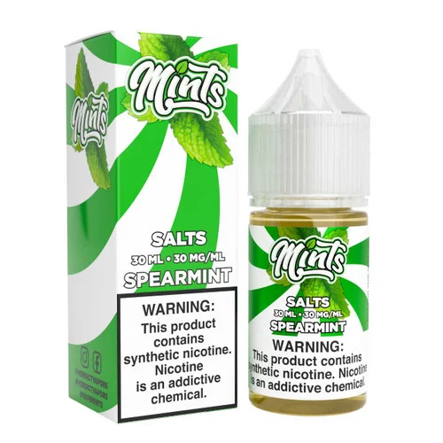 Mints Spearmint 30ml Salt E-Juice - Image 2
