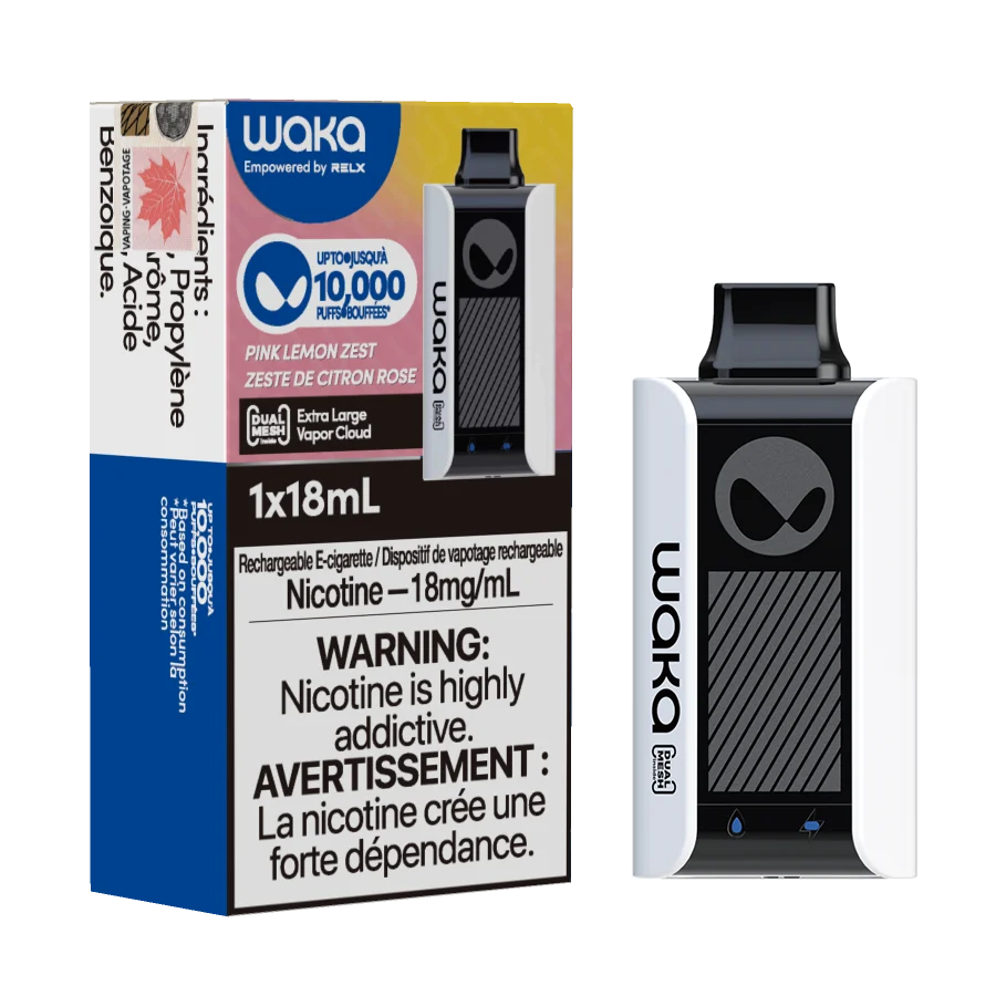 Pink Lemon Zest Waka soPro PA10000 – Disposable Vape