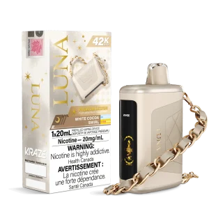 White Cocoa Swirl Kraze Luna – Disposable Vape