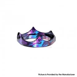 Authentic Thunder Cloud X Monarchy iDot RBA Replacement Decorative Crown Accessory - Phantom Stripe Titanium LE