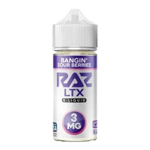 Bangin Sour Berries RAZ X Pod Juice 100ml LTX Edition