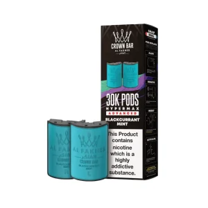 Al Fakher 30K Hypermax Blackcurrant Mint Refill Pod