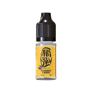 Ohm Brew Balanced Blends Passionfruit & Mango 10ml Nic Salt E-liquid