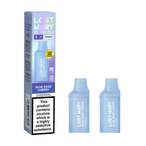 Blue Razz Cherry Lost Mary BM600 Pods