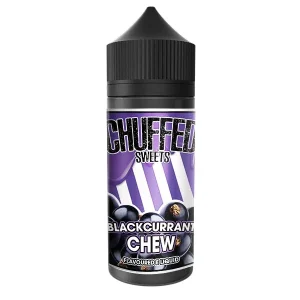 Chuffed Sweets Blackcurrant Chew 100ml Shortfill