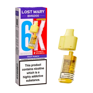 Fruit Punch Lost Mary BM6000 Refill Pack