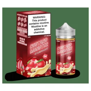 Custard Monster Strawberry Custard 100ml Vape Juice