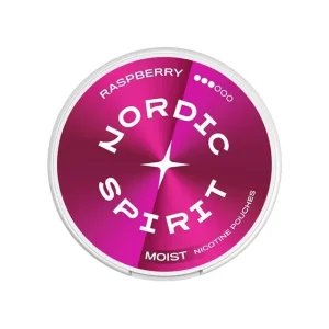 Nordic Spirit Raspberry Moist Nicotine Pouches
