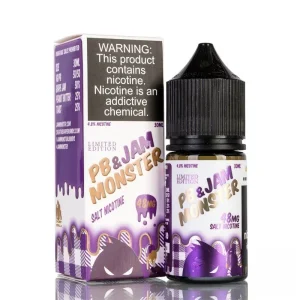 PB & Grape Jam Monster by Jam Monster Nic Salt - 30ml