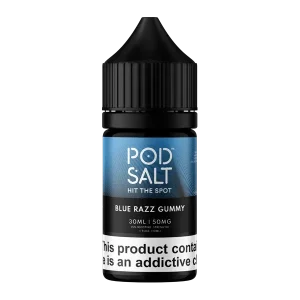 Blue Razz Gummy Pod Salt Onyx Salts